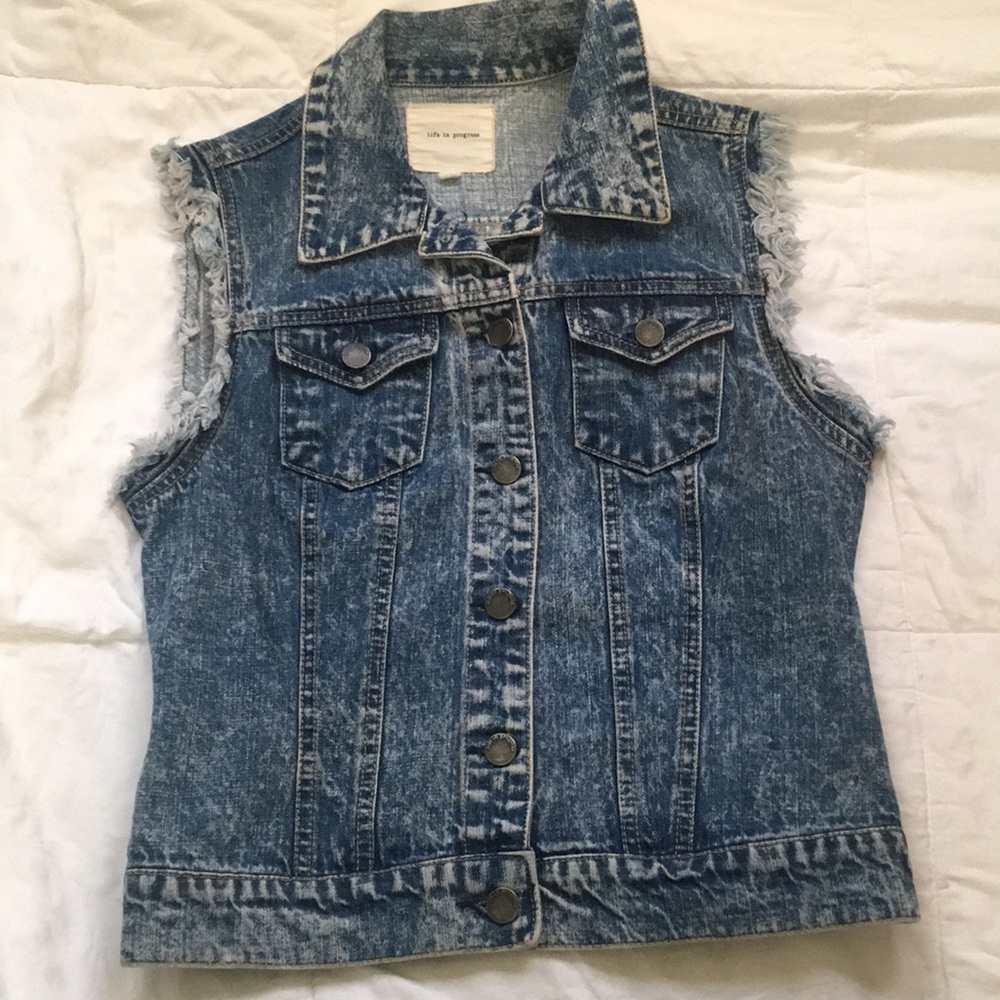 Forever 21 Contemporary Denim Vest